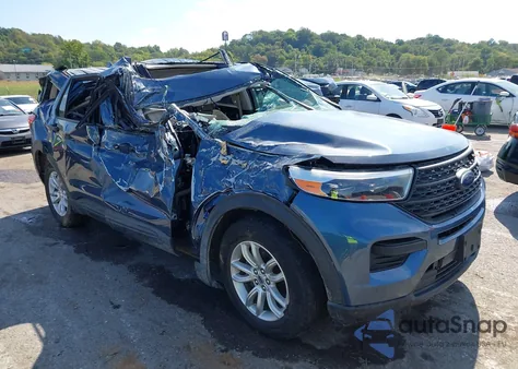 2020 Ford Explorer z USA, uszkodzony, nr VIN 1FMSK8BH5LGC46344